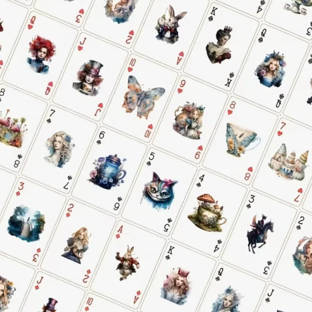 NEW-ALICE IN WONDERLAND (COLLECTORS BUNDLE) BLINDBOX,VINTAGE STYLE CARD NO DVD - Picture 3 of 7